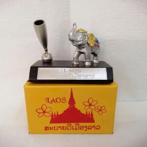 Laos elephant with pen holder